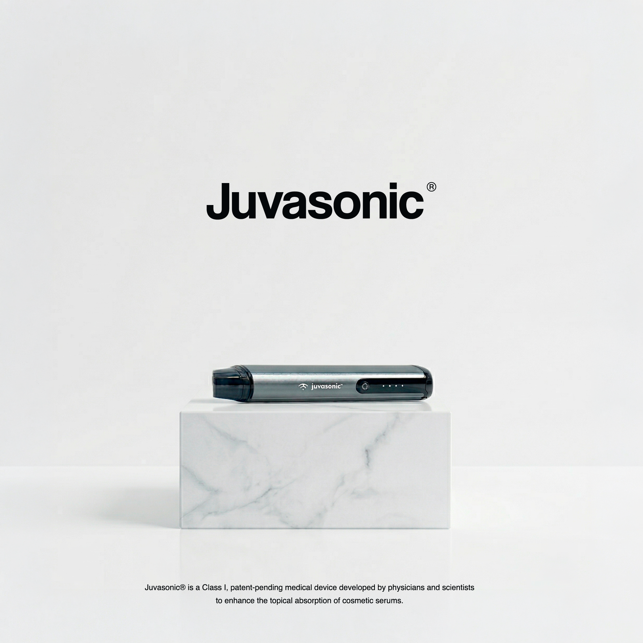 Juvasonic product pedestal visual